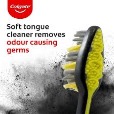 Colgate Zig Zag Charcoal Medium Toothbrush