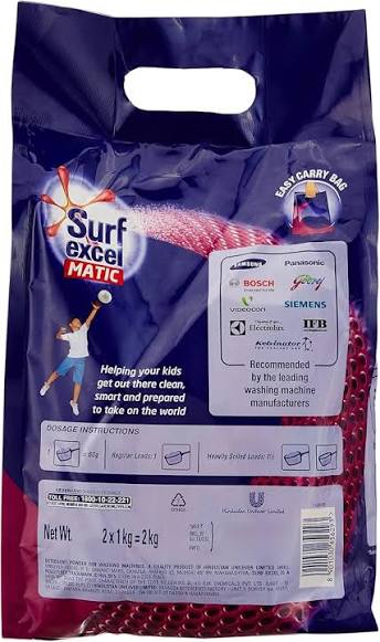 Surf Excel Matic Front Load Detergent Powder