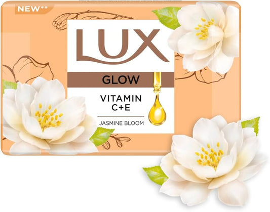 Lux Flaw-Less Glow Jasmine & Vitamin C+E Beauty Soap