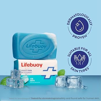 LIFEBUOY Ice Bath Soap Bar