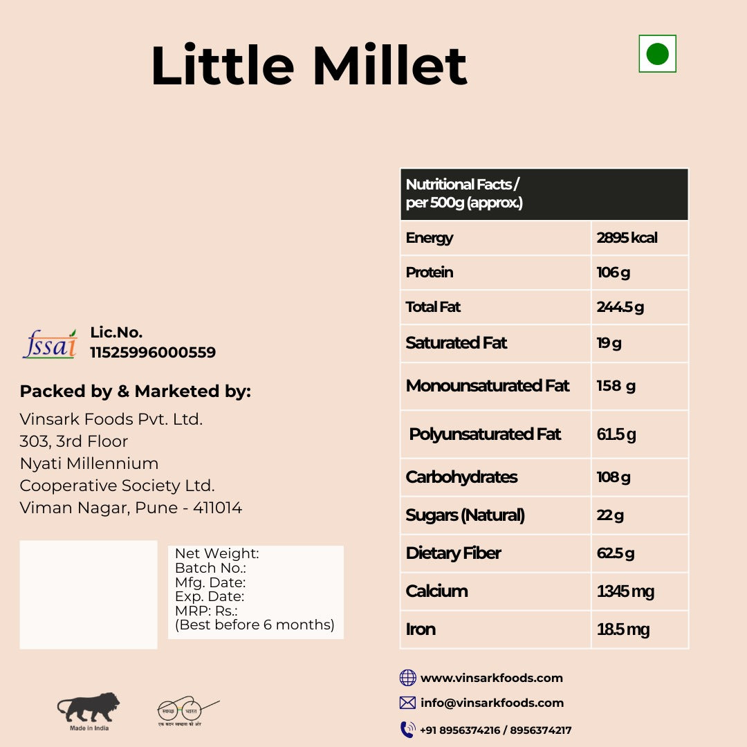 VFPL Little Millet  500 gm