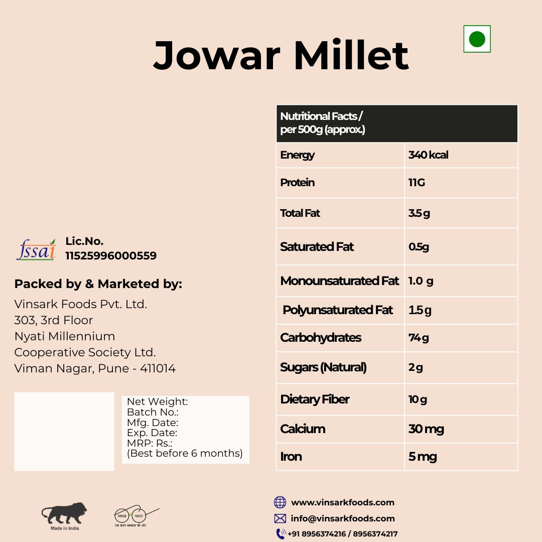 VFPL Jowar 500 gm