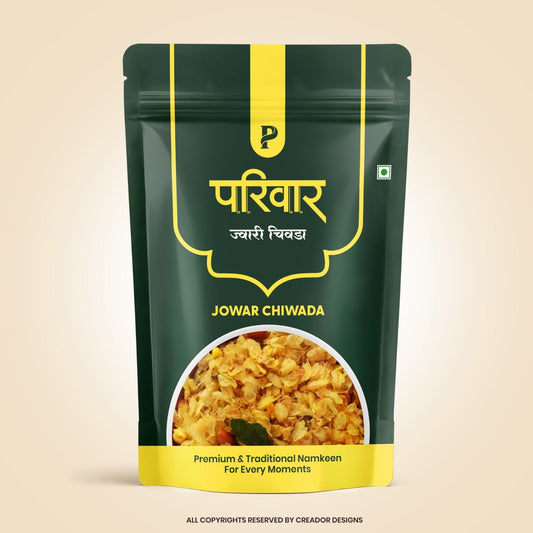 PARIVAR JOWAR POHA CHIVDA परिवार ज्वारी चिवडा 200g