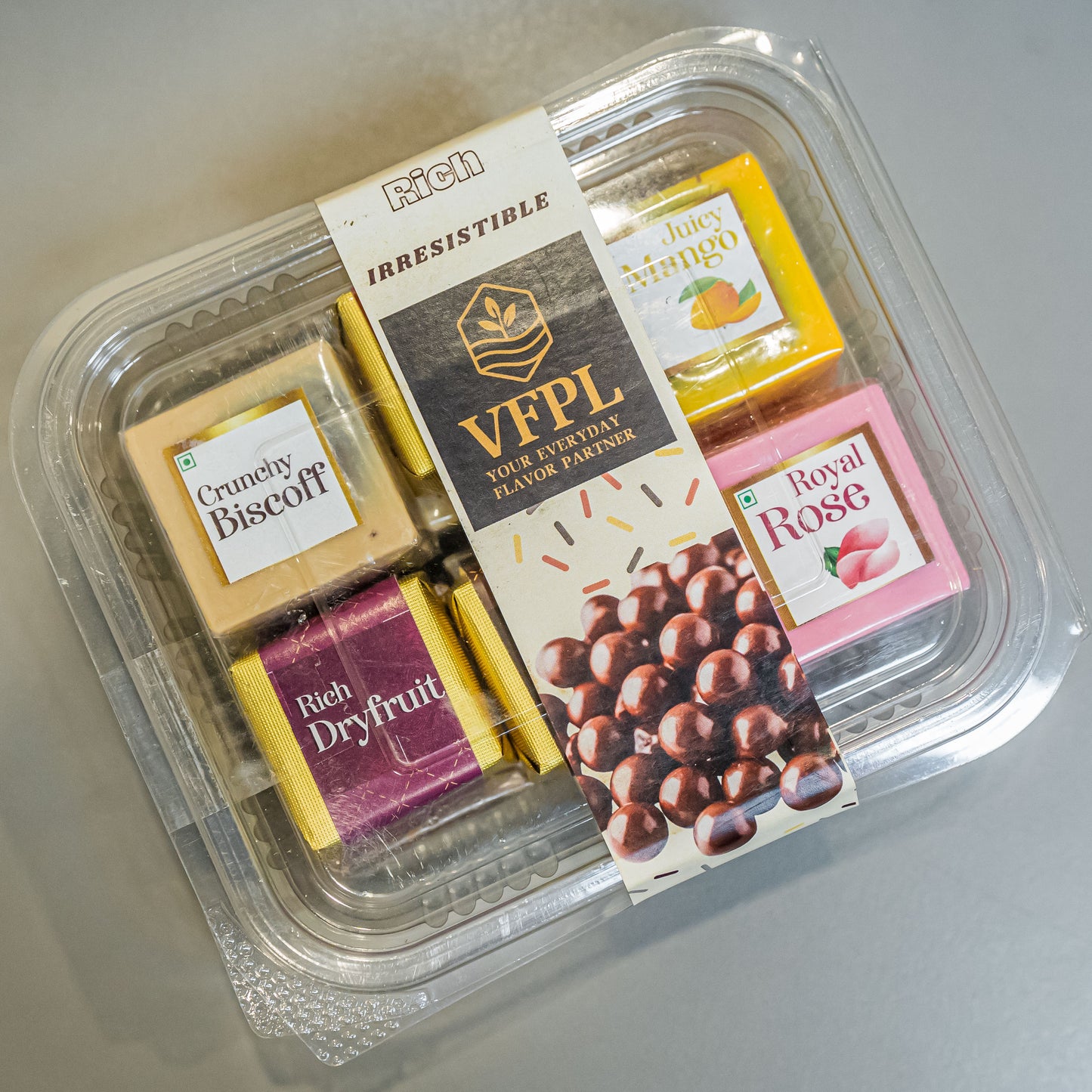 Flavored Chocolates Burst Mix Box