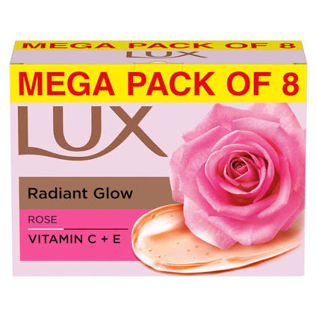 Lux Radiant Glow Rose & Vitamin C+E Beauty Soap
