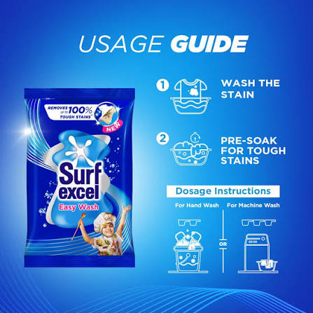 Surf Excel Easy Wash Detergent Powder