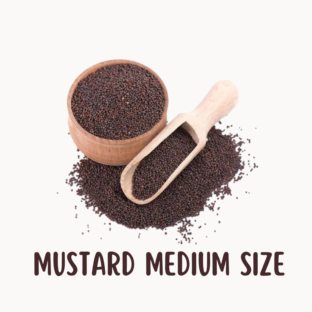 VFPL Mustard Seeds (Medium) – 100 gm