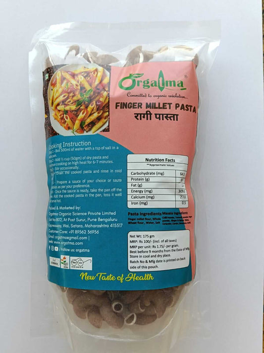 Orgatma Ragi Millet Pasta